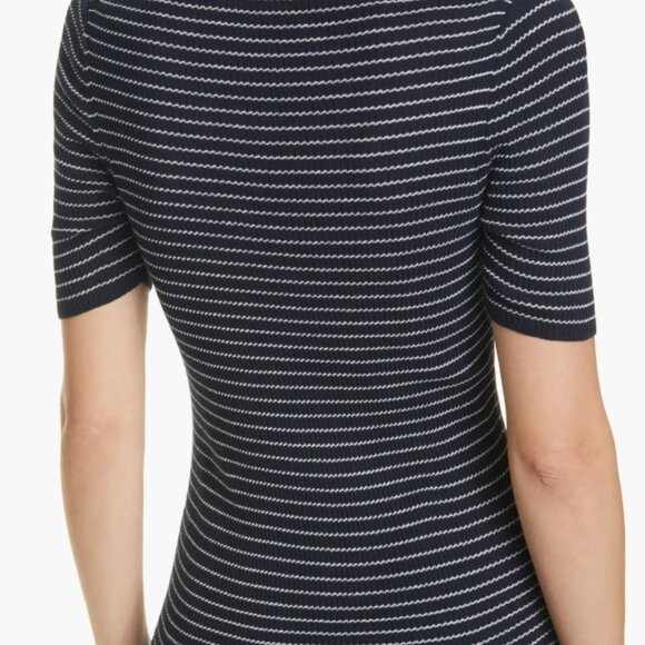 Vince Stripe Ribbed Top, Size S, Gently Used - Good Condition - Picture 2 of 9